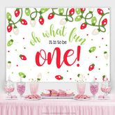 Lofaris Oh What Fun It Is To Be One Happy Birthday Backdrop